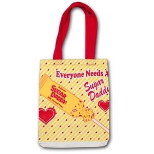 Vintage Y2K Sugar Daddy Candy Tote Bag